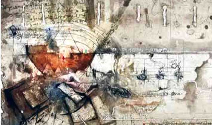 চিত্রকর্ম: মনিরুল ইসলাম