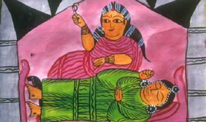 বেহুলার পটচিত্র