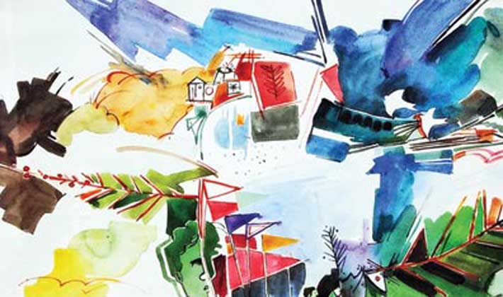 চিত্রকর্ম: কাইয়ূম চৌধুরী