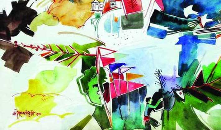 চিত্রকর্ম: কাইয়ূম চৌধুরী