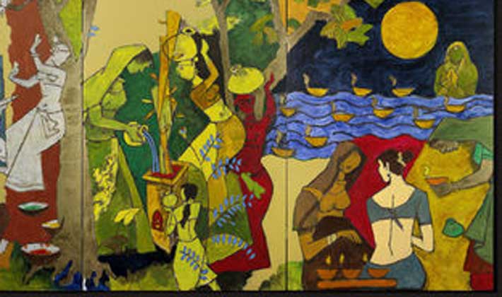 চিত্রকর্ম: মকবুল ফিদা হুসেন