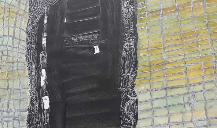 চিত্রকর্ম: কবি ও চিত্রশিল্পী জহির হাসান