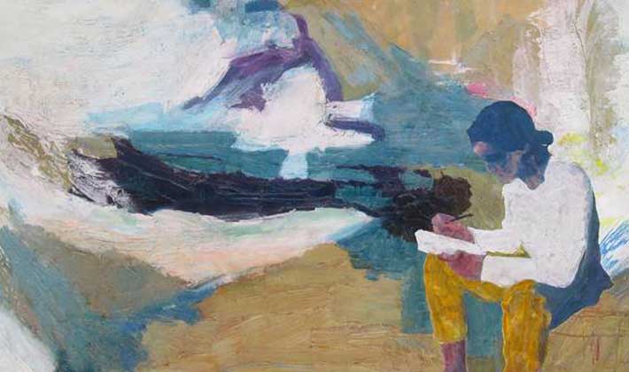 Painting by George E Huffman