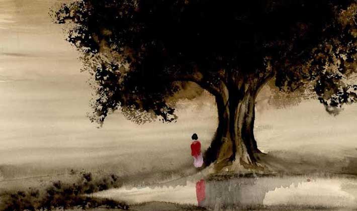 চিত্রকর্ম: হুমায়ূন আহমেদ