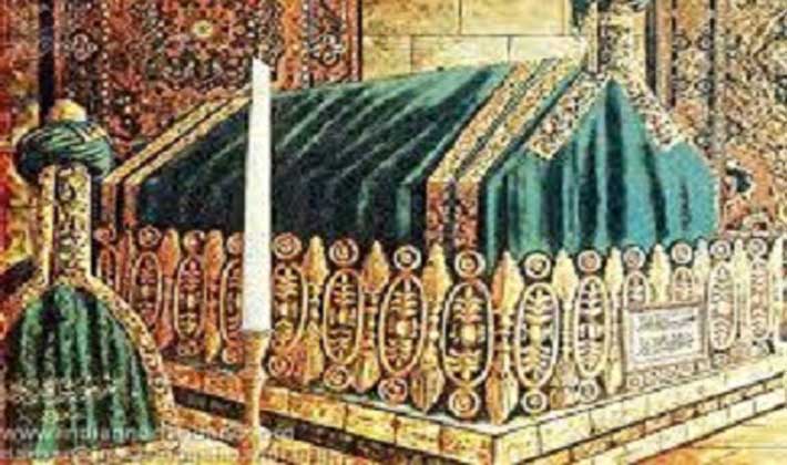 হযরত মুহাম্মদের (সা.) রওজা মুবারক হযরত মুহাম্মদের (সা.) রওজা মুবারক
