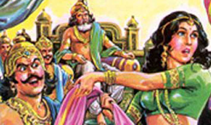মহাভারতের চরিত্র অবলম্বনে অঙ্কিত ছবি মহাভারতের চরিত্র অবলম্বনে অঙ্কিত ছবি