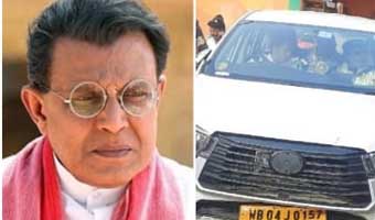 সড়ক দুর্ঘটনার শিকার মিঠুন চক্রবর্তী