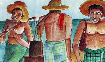 মাসুদ খানের কবিতা ‘ধীবর’ মাসুদ খানের কবিতা ‘ধীবর’