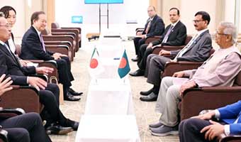 জাপান-বাংলাদেশ সহযোগিতার ক্ষেত্র এগিয়ে নিতে চান ড. ইউনূস