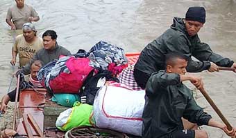 ভারতের উত্তর-পূর্বাঞ্চলে বন্যায় মৃত ৪৪