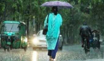 সোমবার থেকে ভারী বৃষ্টির পূর্বাভাস