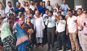 সচিবালয়ে বিক্ষোভ অব্যাহত