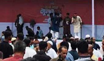 ফরিদপুরে এনসিপির পথসভা শুরু, কেন্দ্রীয় নেতারা এখনো পৌঁছাননি