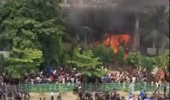 উত্তরায় প্রশিক্ষণ বিমান বিধ্বস্ত, নিহত ১
