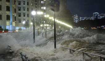 তাইওয়ানে সুপার টাইফুন রাগাসা, নিহত ১৪