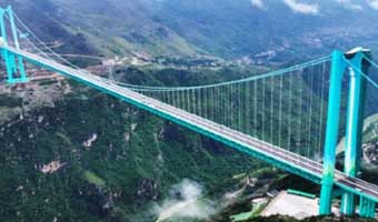 উদ্বোধন হলো বিশ্বের সবচেয়ে উঁচু সেতু