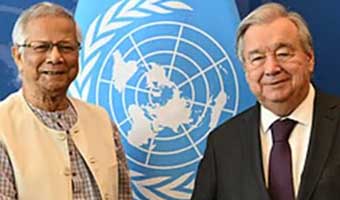 বাংলাদেশের গণতান্ত্রিক উত্তরণে জাতিসংঘ মহাসচিবের পূর্ণ সমর্থন