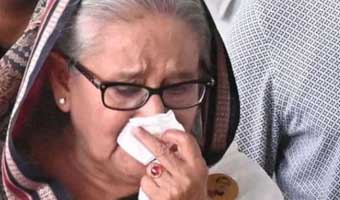 ‘ভারতে বসে বাংলাদেশ নিয়ে কথা বলতে পারবেন না হাসিনা’