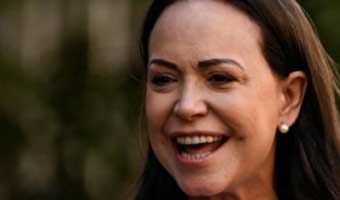 শান্তিতে নোবেল পেলেন মারিয়া কোরিনা মাচাদো