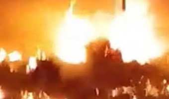 শিবালয়ে স্কুলবাসে আগুন, দগ্ধ চালকের অবস্থা আশঙ্কাজনক