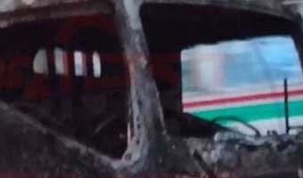 সাভারে পিকআপে আগুন