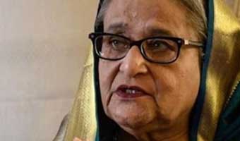 ট্রাইব্যুনালের রায় রাজনৈতিক উদ্দেশ্যপ্রণোদিত: হাসিনা ট্রাইব্যুনালের রায় রাজনৈতিক উদ্দেশ্যপ্রণোদিত: হাসিনা