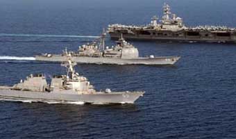 ভেনেজুয়েলার উপকূলে ১৫ হাজার মার্কিন সেনা মোতায়েন