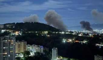 ভেনেজুয়েলায় মার্কিন বাহিনীর মুহুর্মুহু হামলা, জরুরি অবস্থা জারি