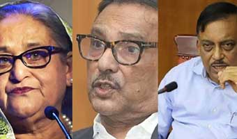 হাসিনা-কাদেরসহ ২১৭ জনের বিরুদ্ধে গ্রেফতারি পরোয়ানা