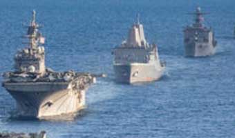 ইরানের দিকে যাচ্ছে যুক্তরাষ্ট্রের যুদ্ধজাহাজের বহর