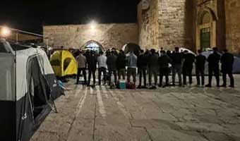 শবে কদরেও মুসল্লিশূন্য মসজিদে আকসা, বন্ধ ইতিকাফ