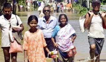 আসামে বন্যায় এক দিনে নিহত ২১