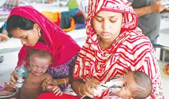 হাম উপসর্গে ১৩ শিশুর মৃত্যু হাম উপসর্গে ১৩ শিশুর মৃত্যু